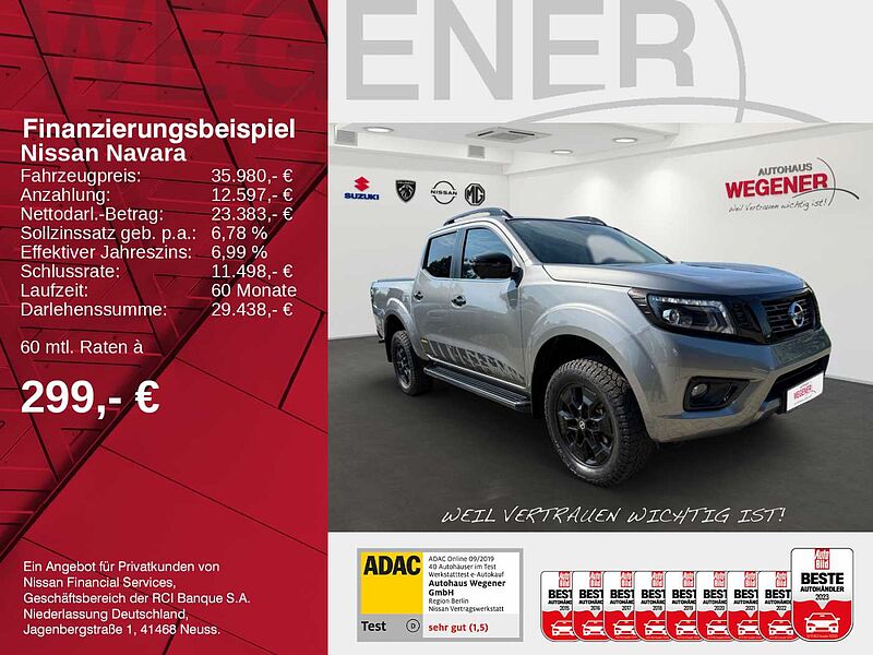 Nissan Navara N-GUARD 4x4 6MT Leder AHK Laderaumabdeckung 360° AVM