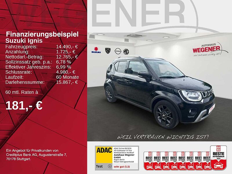 Suzuki Ignis COMFORT+ NAVI+KAMERA+LED+SITZHEIZUNG+KLIMA