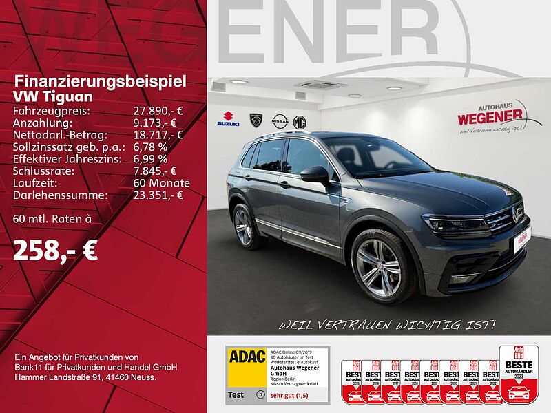 Volkswagen Tiguan TSI 2.0 *R-Line*DSG*Highline*Panorama*HUD