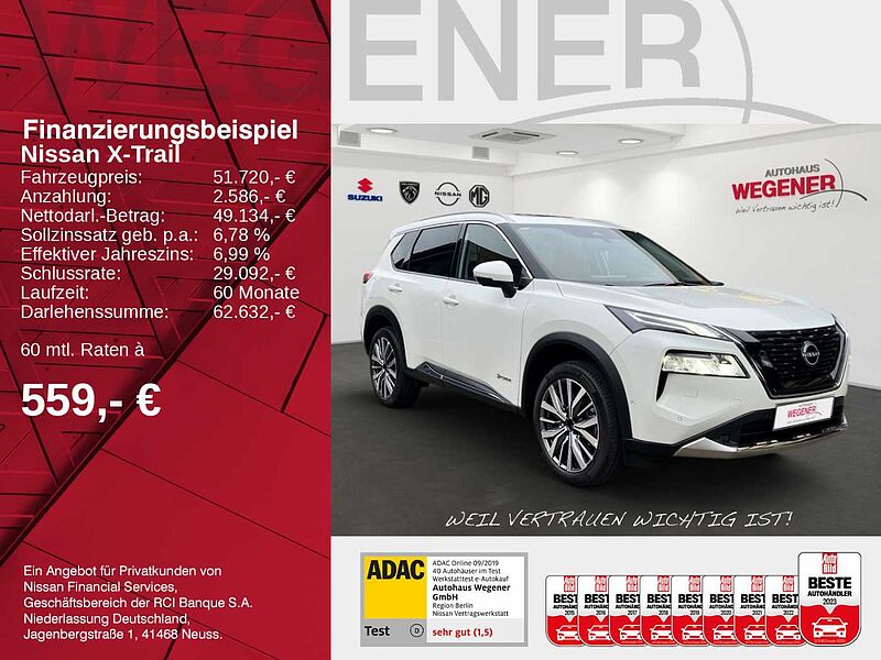 Nissan X-Trail 1.5 VC-T e-4ORCE 213 PS 7-Sitze Tekna+