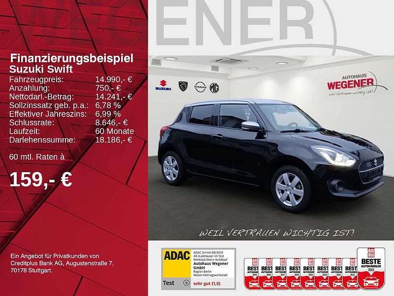 Suzuki Swift SHVS 1.0 LED NAVI KAM SHZ