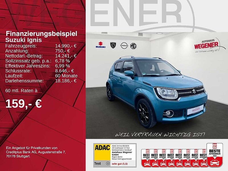 Suzuki Ignis 1.2 Dualjet AT Comfort+ NAVI*KAMERA*KLIMA*