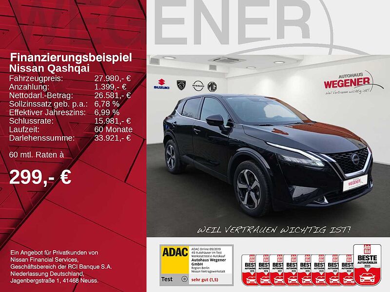 Nissan Qashqai N-CONNECTA+AUTOMATIK+WINTERPAKET+CARPLAY