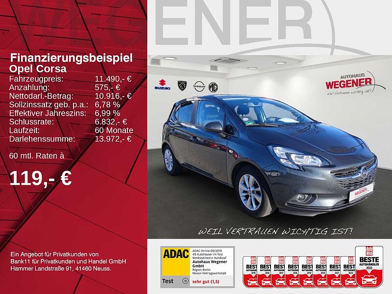 Opel Corsa Active AT Allwetter SHZ LHZ Klima Tempomat