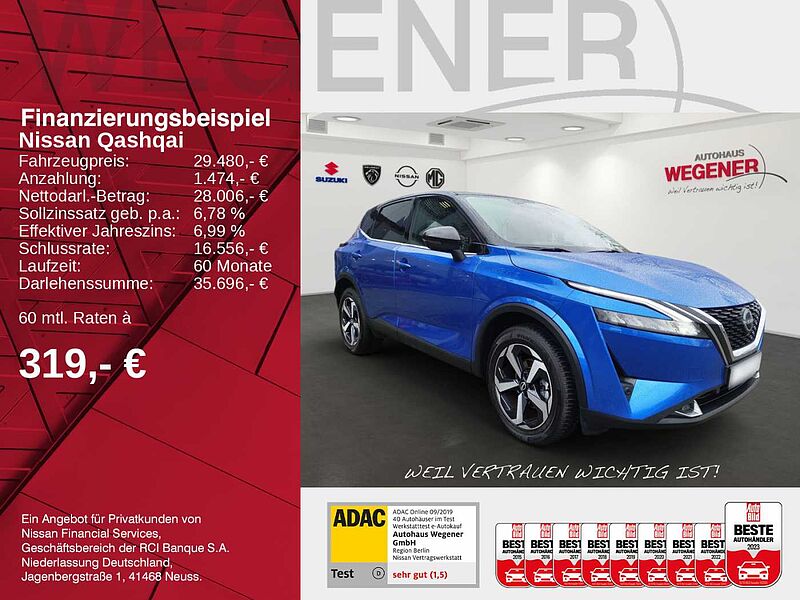 Nissan Qashqai MY22 DIG-T MHEV N-CONNECTA WINTERPAKET