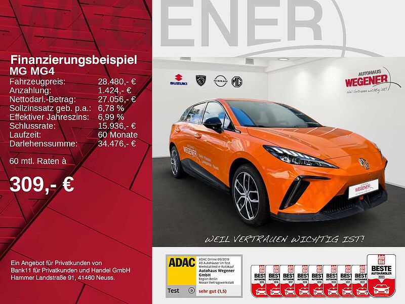 MG MG4 Electric 64 kWh Luxury/Wärmepumpe/360/LED